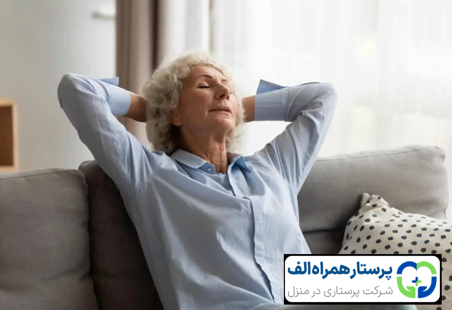 روش های مقابله با تنبلی در سالمندان 1 پرستار همراه الف