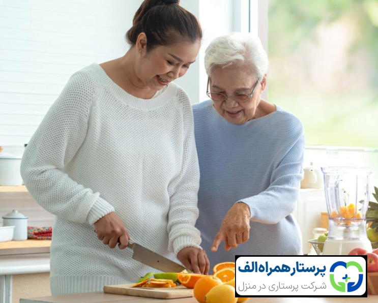 10 غذای ضروری برای بیماران مبتلا به زوال عقل 9 پرستار همراه الف